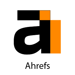 Logo de Ahrefs
