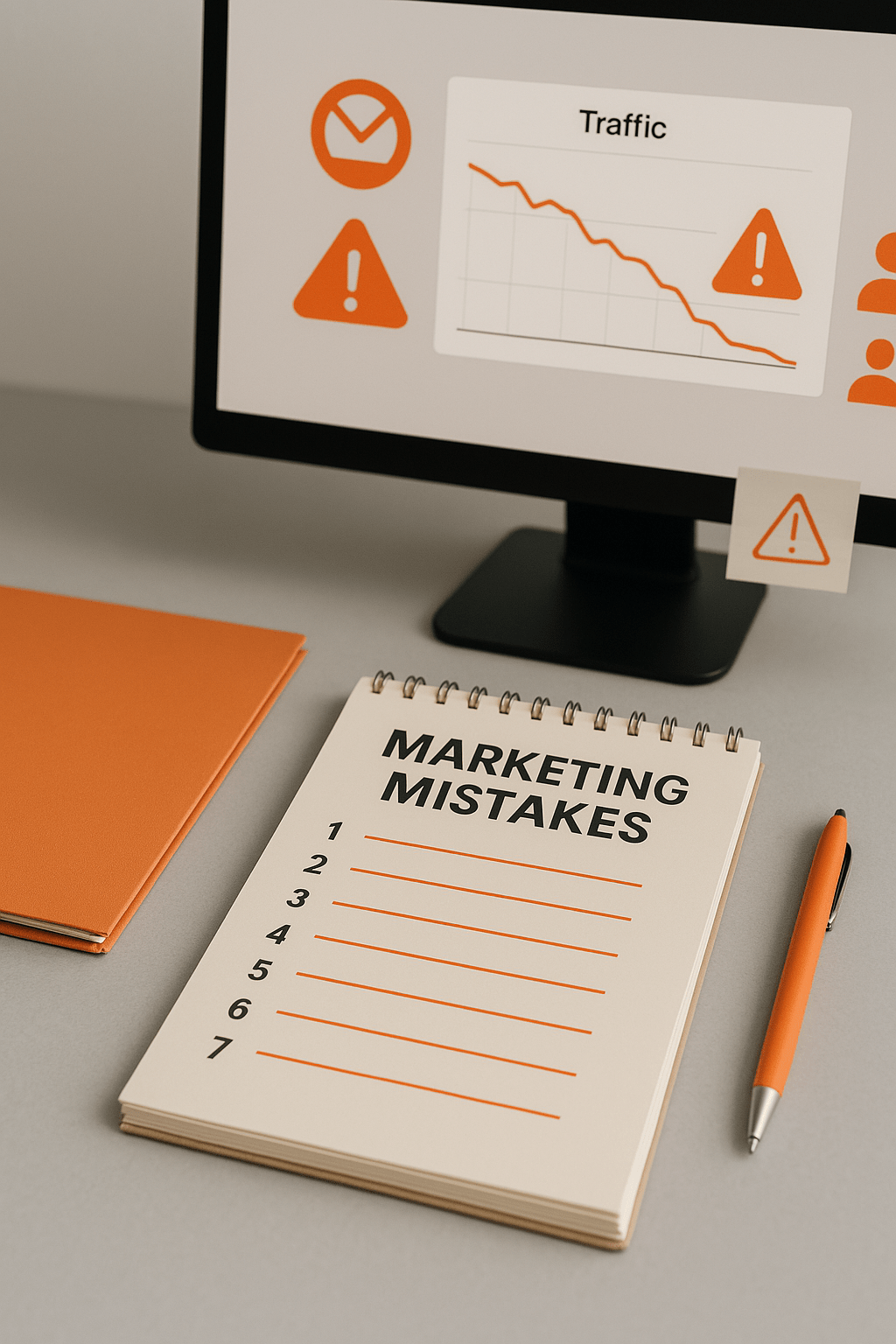 7 errores comunes en marketing digital y cómo solucionarlos