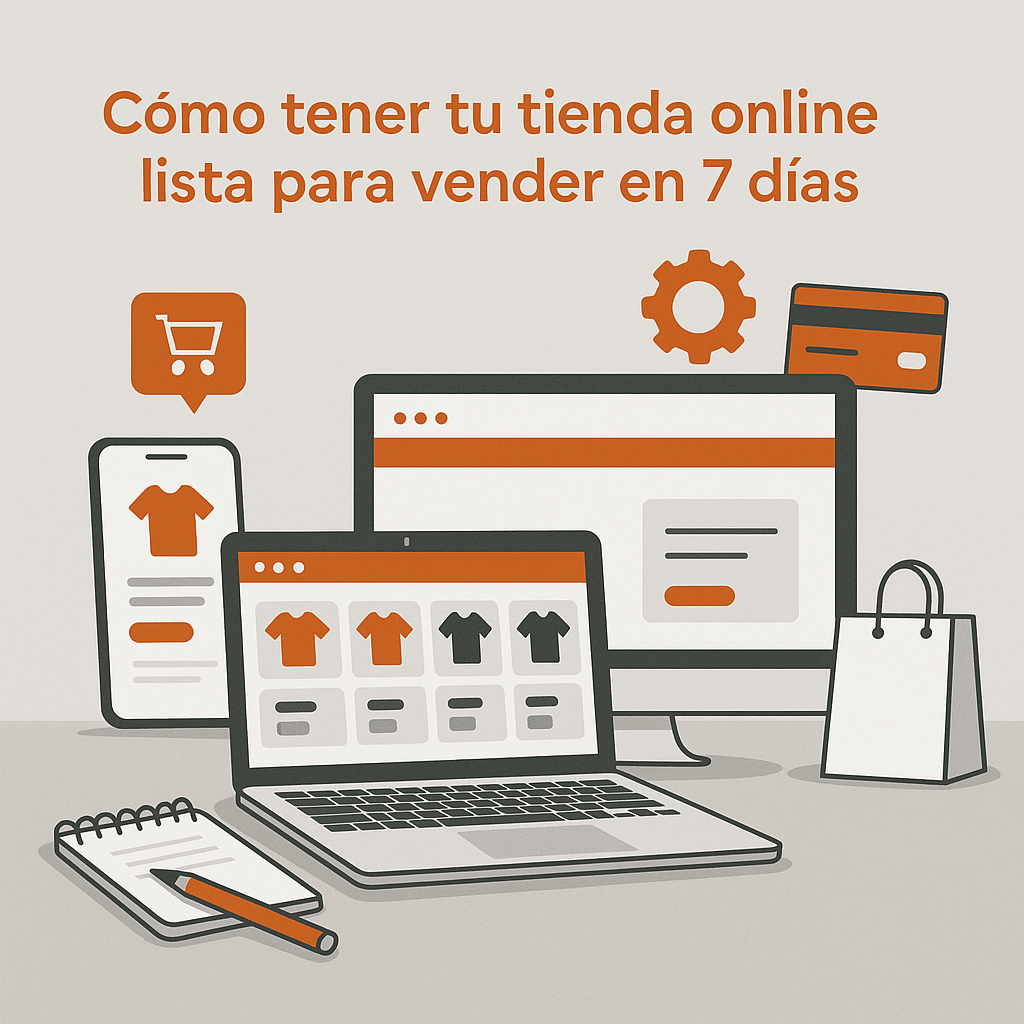 Cómo lanzar tu tienda online en solo 7 días